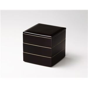 KT2035 溜渕金5.0胴張三段重 【Kaze-ya style・北市漆器店 】