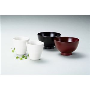 KZ2295 布目ペア汁椀セット（フリーカップ付） 【Kaze-ya style・北市漆器店 】