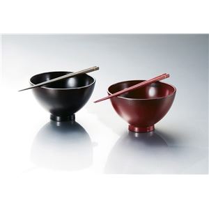 KZ2393 布目ペアお茶漬け椀セット（箸付） 【Kaze-ya style・北市漆器店 】