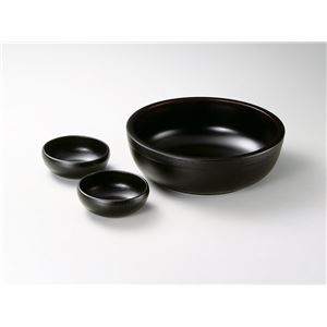 KZ2455 黒朱線入そうめん鉢セット 【Kaze-ya style・北市漆器店 】