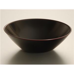 KZ2518 手塗うるし6.3盛鉢（溜） 【Kaze-ya style・北市漆器店 】