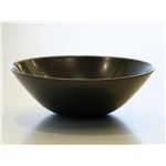 KZ2521 手塗うるし5.0盛鉢（溜） 【Kaze-ya style・北市漆器店 】