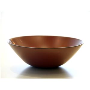 KZ2522 手塗うるし5.0盛鉢（朱） 【Kaze-ya style・北市漆器店 】