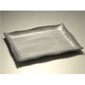 KZ2562 シルバー角盛鉢 【Kaze-ya style・北市漆器店 】