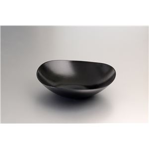 KZ2662 乾漆8.5盛鉢（黒） 【Kaze-ya style・北市漆器店 】