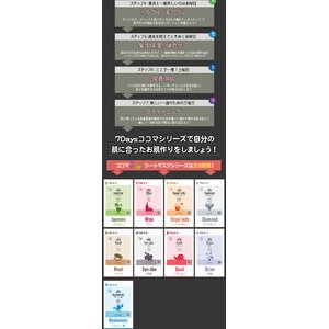 【ココマシートマスクパック】★9種類から選べる1箱★【COCOMA】【CM1-A-8】ヒアルロン酸 -７枚 4箱28枚画像４