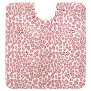 サンコー おくだけ吸着 カテキン入ふんわりトイレマット・L サファリ PI ピンク