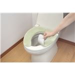 サンコー 便座カバー おくだけ吸着 ハイソフトベンザシート フォレスト【2個セット】