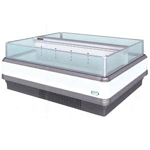 福島工業（フクシマ） インバーター制御アイランドショーケース 幅1829+（70×2）×奥行1500×高さ800（mm） IEW-61FEBTAX
