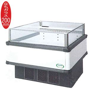 福島工業(フクシマ) インバーター制御アイランドショーケース 冷蔵タイプ 幅1071+(64.5×2)×奥行900×高さ850(mm) IMC-45RWFTAX