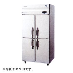 ホシザキ タテ型冷蔵庫 (幅900×奥行650×高さ1890) 4ドアタイプ HR-90LXT3 三相200V