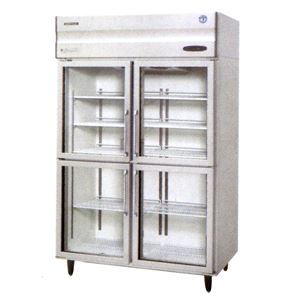 ホシザキ リーチイン冷蔵ショーケース スイング扉タイプ 729リットル 幅1200×奥行650×高さ1950（～1980）（mm） RS-120XT-4G