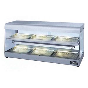 ニッセイ 遠赤外線ホットショーケース （幅900×奥行300×高さ415） NH-404E