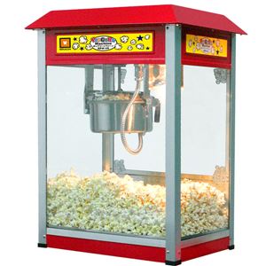 レマコム ポップコーンマシーン RPM-V8 （8オンス） 幅500×奥行420×高さ720（mm） 製造能力240g／2分 【 ポップコーンメーカー 】【 ポップコーン機 】