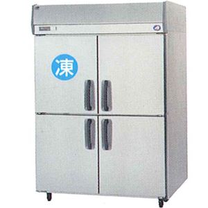 パナソニック （旧サンヨー） 業務用冷凍冷蔵庫 タテ型 SRR-K1583CS （旧型番：SSR-J1583CVSA） 4ドア1室冷凍タイプ 幅1460×奥行800×高さ1950（mm） 【 冷凍冷蔵庫 】【 パナソニック 冷凍冷蔵庫 】