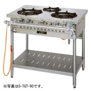 タニコー ガステーブル スタンダードシリーズ バーナ5口（幅1500×奥行600×高さ800） TGT-150