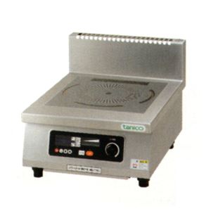 タニコー 光るIHコンロ・卓上タイプ （幅450×奥行600×高さ240） 加熱出力3kW プレート数1 TIH-3NI