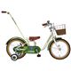 2013年モデル BorderOne(ボーダーワン) COUNTRY NUTS FARM 14インチ Green 3〜4歳 幼児用自転車画像最小1