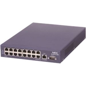 NEC QX-S517T-PW 100Mx16p 1Gx1p レイヤ2スマートPoEスイッチ B02014-00502