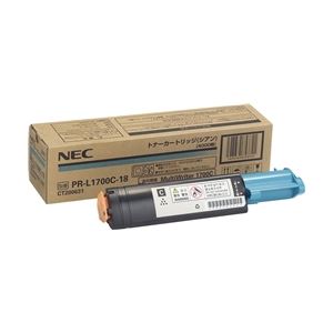 NEC 大容量トナーカートリッジ（シアン） PR-L1700C-18