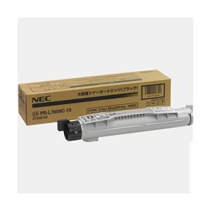 NEC 大容量トナーカートリッジ（ブラック） PR-L7600C-19
