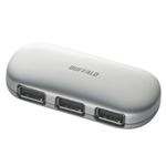 バッファロー（サプライ） BUFFALO USB2.0Hub セルフ＆バスパワー 4ポート シルバー BSH4A01SV