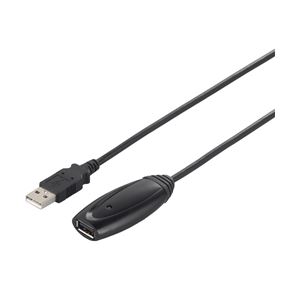 バッファロー（サプライ） USB2.0リピーターケーブル（A to A） 5m ブラック BSUAAR250BK