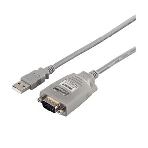 バッファロー（サプライ） USBシリアル変換ケーブル 1m シルバー BSUSRC06SV