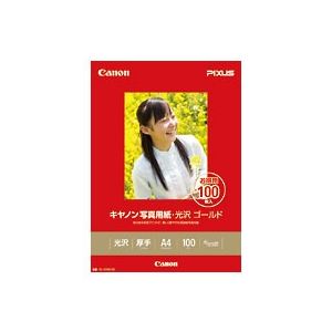 キャノン（Canon）写真用紙・光沢 ゴールド A4 100枚 GL-101A4100 2310B014