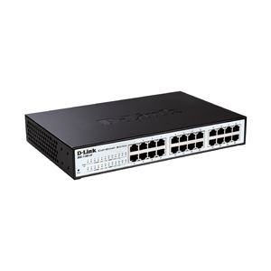 D-Link 24ポート 10／100／1000M 省電力 Easy スマートスイッチ DGS-1100-24
