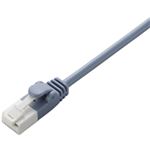 EU RoHS指令準拠 ツメ折れ防止やわらかLANケーブル(Cat6)/2.0m/ブルー