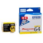 エプソン（EPSON） PX-5V用 インクカートリッジ（イエロー） ICY64
