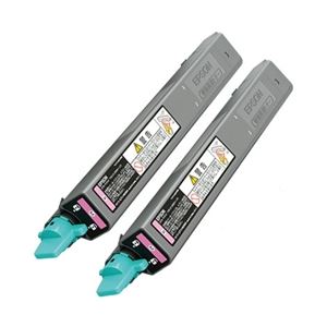 エプソン（EPSON） LP-M6000シリーズ用 環境推進Vトナー（マゼンタ） 2本パック LPC3T10MPV