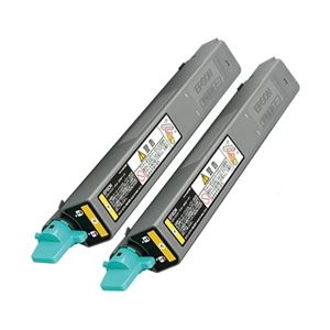 エプソン（EPSON） LP-M6000シリーズ用 環境推進Vトナー（イエロー） 2本パック LPC3T10YPV