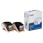 エプソン（EPSON） LP-S7100用 トナーカートリッジ／ブラック／Mサイズ2個パック（5500ページ×2） LPC3T18KP