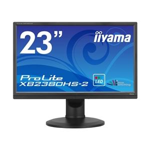 iiyama iiyama 23型ワイド液晶ディスプレイ ProLiteXB2380HS-2（LED、IPS、昇降スタンド付） XB2380HS-B2