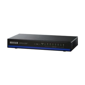 EEE省電力機能搭載 100BASE-TX/10BASE-T対応 8ポートスイッチングハブブラック
