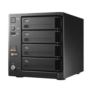 アイ・オー・データ機器 WD Red搭載 ウイルス対策機能搭載 RAID6対応 大容量ビジネスNAS 「LAN DISK」4TB HDL-XR4W／TM3