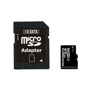 アイ・オー・データ機器 「Class 4」対応 microSDHCカード 4GB SDMCH-W4G／A