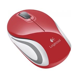 ロジクール ワイヤレスミニマウス M187 レッド M187RD