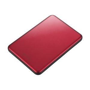 バッファロー ミニステーション ターボPC EX2対応 USB3.0用 ポータブルHDD 500GBレッド HD-PUS500U3-R