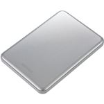 バッファロー ミニステーション ターボPC EX2対応 USB3.0用 ポータブルHDD 500GBシルバー HD-PUS500U3-S