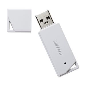 バッファロー USB2.0用 どっちもUSBメモリー 8GB ホワイト RUF2-K8GR-WH