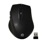 ユニーク ワイヤレス2.4G インターネットボタン付き5ボタンマウス ブラック M606GB