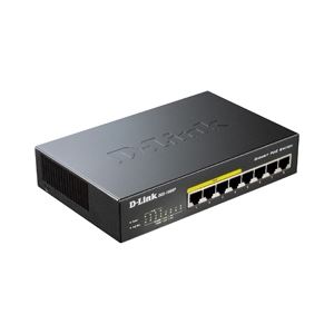 D-Link 8ポート 10／100／1000M 省電力アンマネージドPoEスイッチ（外部電源） DGS-1008P