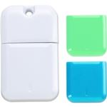 アイ・オー・データ機器 USB3.0対応USBメモリー コンパクトデザインモデル 白 キャップ色グリーン＆ブルー16GB U3-CPSL16G／BG