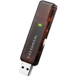 アイ・オー・データ機器 USB3.0／2.0対応スタンダードUSBメモリー 「U3-STDシリーズ」 スケルトンブラウン8GB U3-STD8G／BR