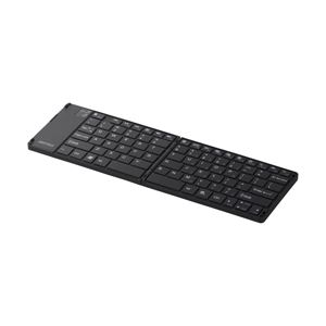 バッファロー（サプライ） Bluetooth 3.0対応 折りたたみキーボード ケース付き ブラック BSKBB15BK
