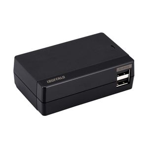 バッファロー（サプライ） 4.8A出力対応USB充電器 4ポートタイプ ブラック BSMPBAC05BK
