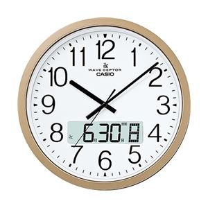 カシオ計算機（CASIO） 電波壁掛け時計 オフィス向け大型タイプ プログラム時報付き IC-4100J-9JF